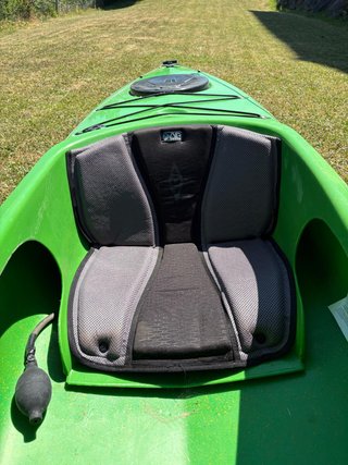 Kayak de mar modular verde