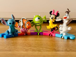 Pack 5 Figuras Kinder Disney 100