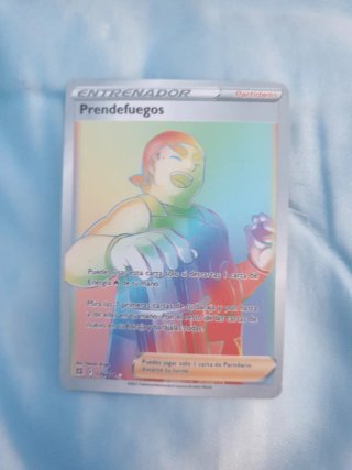 Carta Pokémon Prendefuegos Entrenador Partidario