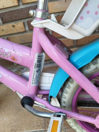 Bicicleta infantil 14" para 3-5 años
