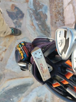 Bolsa de golf Callaway con palos