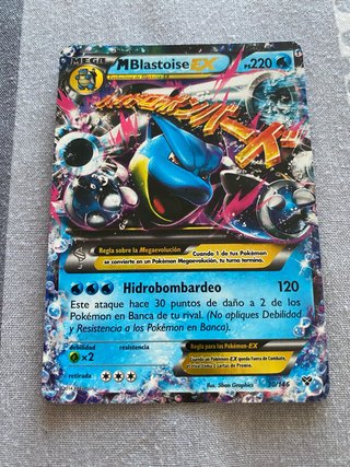 Carta Pokémon M-Blastoise EX 30/146