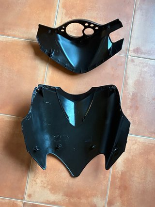 Carenado Yamaha Jog Negro + Adhesivos Lotus