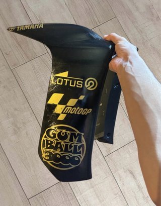 Carenado Yamaha Jog Negro + Adhesivos Lotus