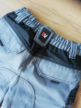 Pantalón de trabajo Velilla gris y negro