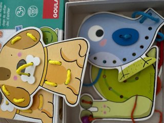 Lote de 4 juegos infantiles