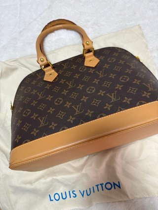 Bolso Monogram Marrón y Dorado