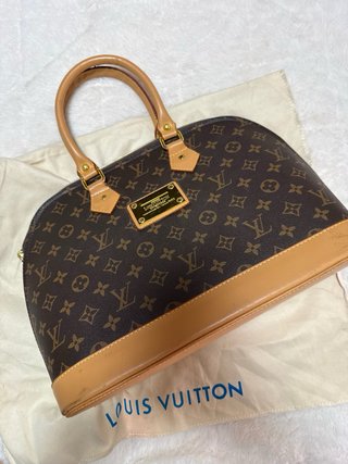 Bolso Monogram Marrón y Dorado