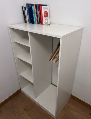 Armario Abierto IKEA SYVDE Blanco