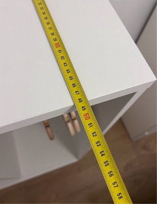 Armario Abierto IKEA SYVDE Blanco