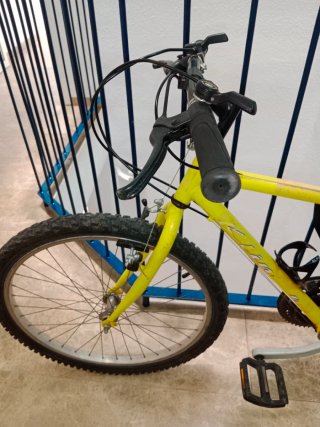 Bicicleta Montaña Amarilla Niño