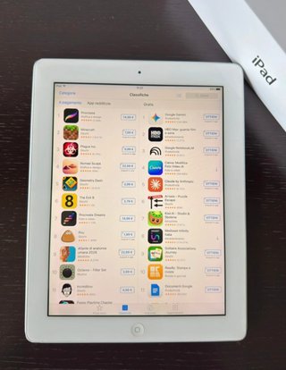 iPad 4ª Gen Plata/Blanco