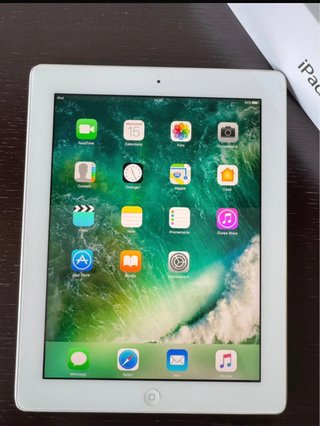 iPad 4ª Gen Plata/Blanco