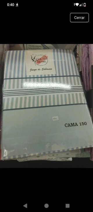 Juego de Sábanas Cama 150