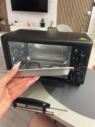 Horno Eléctrico Negro 12 V