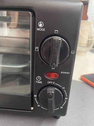 Horno Eléctrico Negro 12 V