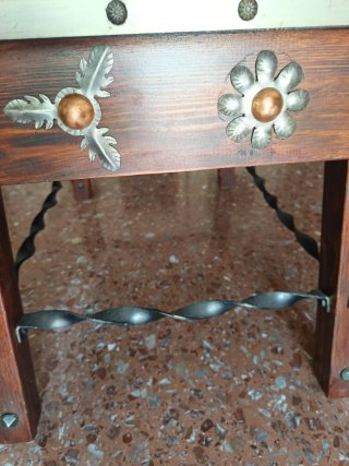 Baúl Arca con Mesa Decorativa
