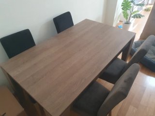 Mesa comedor con 4 sillas