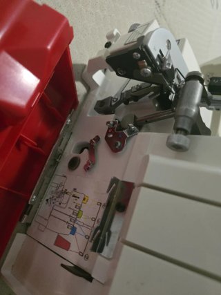 Máquina de coser Toyota SLR4D SL1 Series