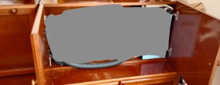 Mueble de salón de madera