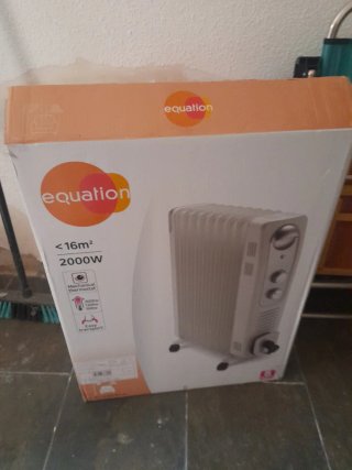Radiador Eléctrico Equation 2000W.