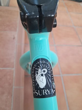 Bicicleta BMX azul