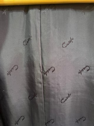 Traje de hombre azul