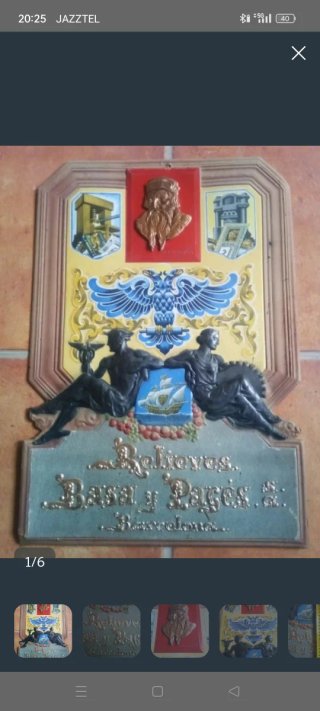 Cartel Relieves Basa y Pagés Barcelona