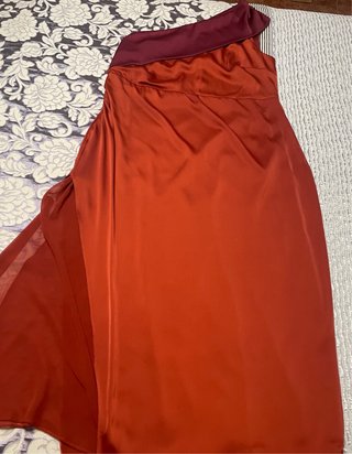 Vestido Lady Pipa Rojo y Morado