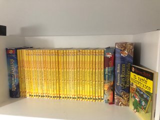 Lote 38 libros finos de Geronimo Stilton