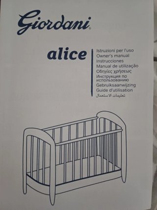 Cuna Giordani Alice + Complementos