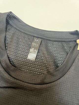 Camiseta Adidas Running Manga Larga Negra
