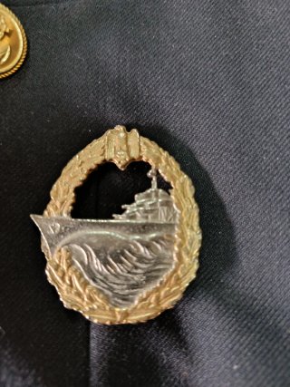 Chaqueta Kriegsmarine Alemana de la peli Valkiria