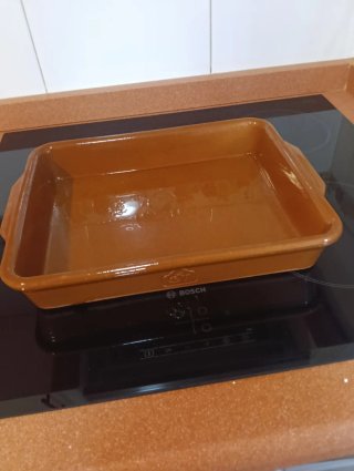 Bandeja de barro