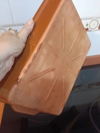 Bandeja de barro