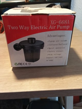 Bomba de Aire Eléctrica 2 Vías XG-668A
