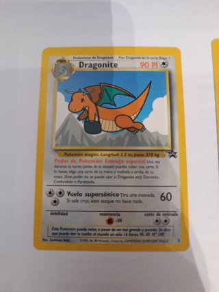 Carta Pokémon Dragonite. Promo n5