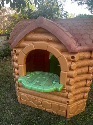 Casita de jardín infantil de plástico