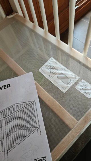 Cuna GULLIVER IKEA Blanca 60x120 cm