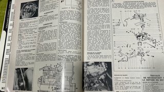 Revista técnica EN FRANCÉS Opel Kadett y Renault 6