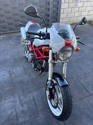 Ducati Monster S2R 800 Roja y Blanca replica S4rs