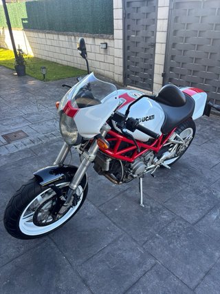 Ducati Monster S2R 800 Roja y Blanca replica S4rs
