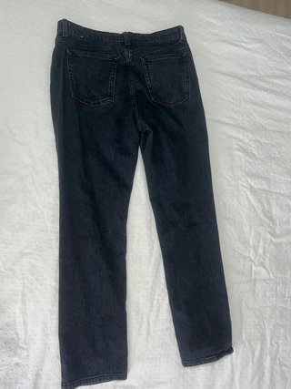 Pantalón vaquero negro Mango Talla 40