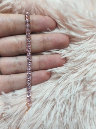 Conjunto Pandora Corazón Rosa y Dorado