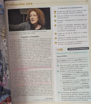 Lengua castellana y literatura II, 2° Bachillerato