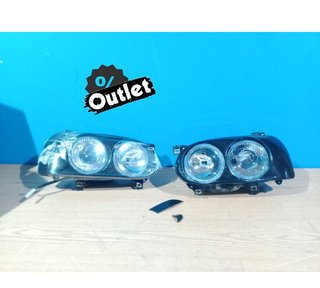 NM FAROS DOBLES VOLKSWAGEN VW GOLF 3 NEGRO R010675C12