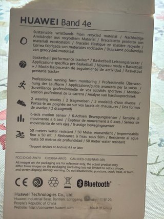 Huawei Band 4e - Rastreador Baloncesto