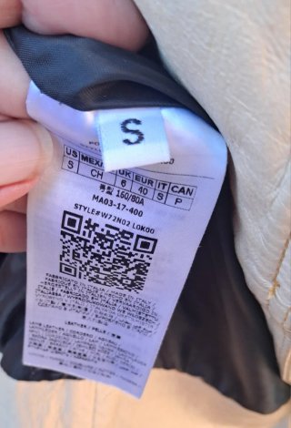 Chaqueta Piel Guess  Talla S en muy buen estado