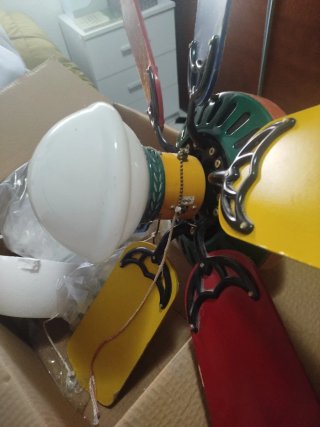 Lámpara Ventilador Infantil