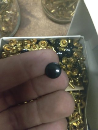 Remaches Duco 31 negros